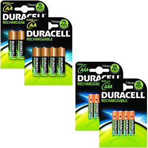 Akumulatorki Duracell AA & AAA