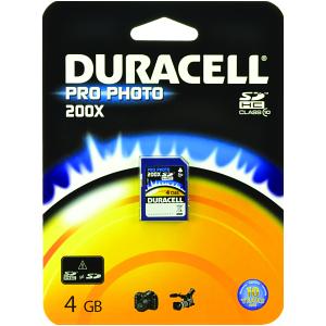 Duracell 4gb Pro-Photo SD Card
