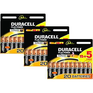 Duracell Plus AA - 3 X MN1500B20