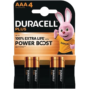 Baterie Duracell Plus Power AAA (4 sztuki)