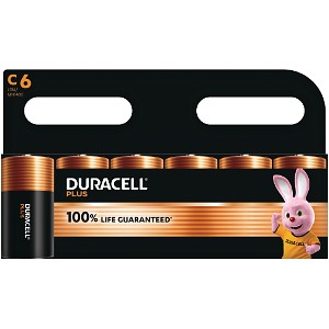 Duracell Plus Power, Rozmiar C (6 szt.)
