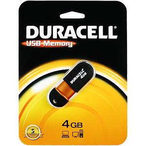 Duracell Capless 4GB USB 2.0 Pen Drive