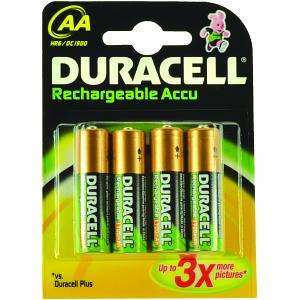 Akumulatorki Duracell AA (4 szt.)