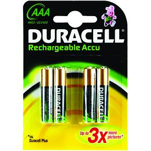 Akumulatorki AAA Duracell (4 szt.)