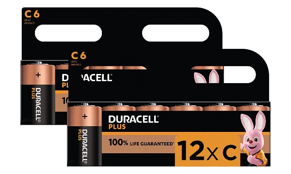Bateria Duracell Plus Power, Rozmiar C