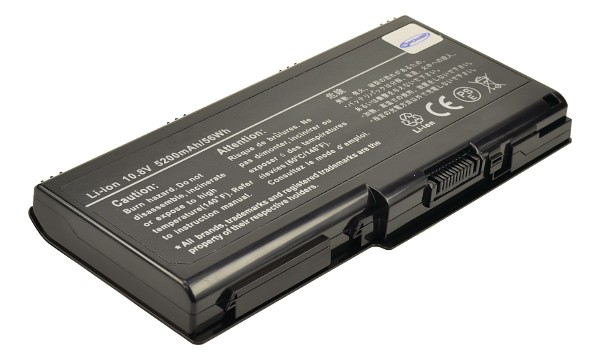 Qosmio X505-Q887 Bateria (6 Komory)