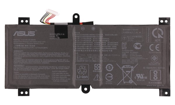 GL504GS Bateria (4 Komory)