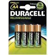 Duracell Supreme AA Rechargeables 4 Pack