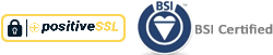Posiadamy certyfikat BSI oraz certyfikat ISO9001