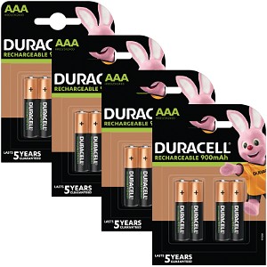 Baterie Duracell Pre-Charged AAA 900mAh 16pk