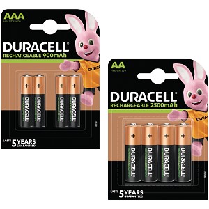 Baterie Duracell Pre-Charged AA & AAA 8pk