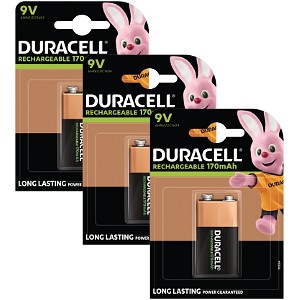 Akumulatorki Duracell 9V