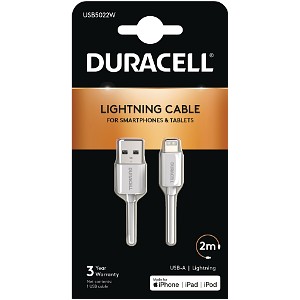 Duracell 2m kabel USB-A do Lightning