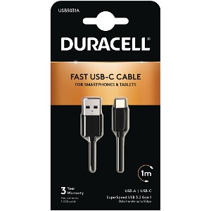 Duracell 1m Kabel USB-A do USB-C