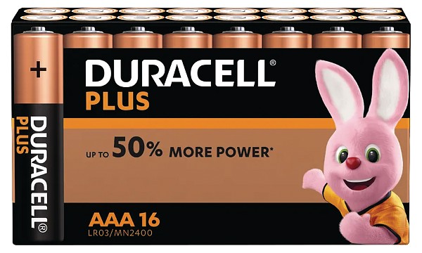 Duracell Plus AAA 16 szt.