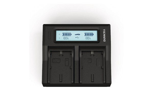 HVR-Z5U Duracell LED Dual DSLR Battery Charger