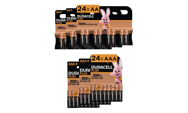 Duracell Plus AA + AAA 48 Pack