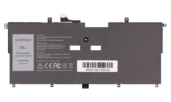 XPS 13 9365 2-in-1 Bateria