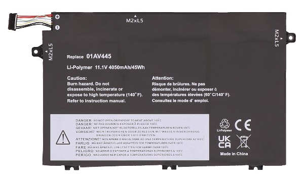 ThinkPad E15 20RD Bateria (3 Komory)