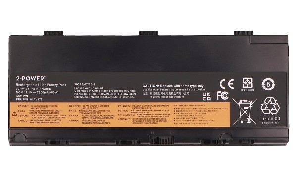 ThinkPad P51 20MM Bateria (6 Komory)