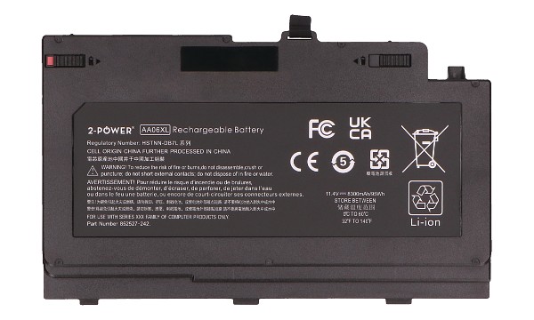 ZBook 17 G4 Mobile Workstation Bateria (6 Komory)