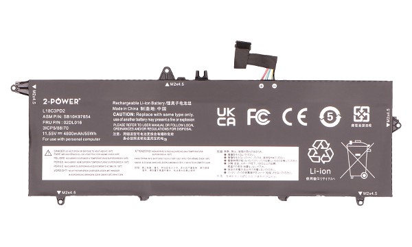 ThinkPad T495s 20QK Bateria (3 Komory)