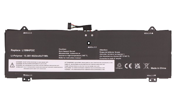 L19M4PDC Bateria (4 Komory)