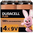 Bateria Duracell Plus Power 9v ( 4 szt.)